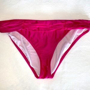 2Bamboo Hotpink Bikini Bottoms -Sz L